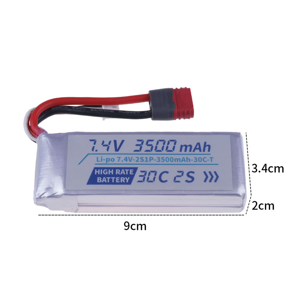 3500MAH 30C 7.4V 11.1V Lipo Ba - Drone Battery 3S reseña y precio