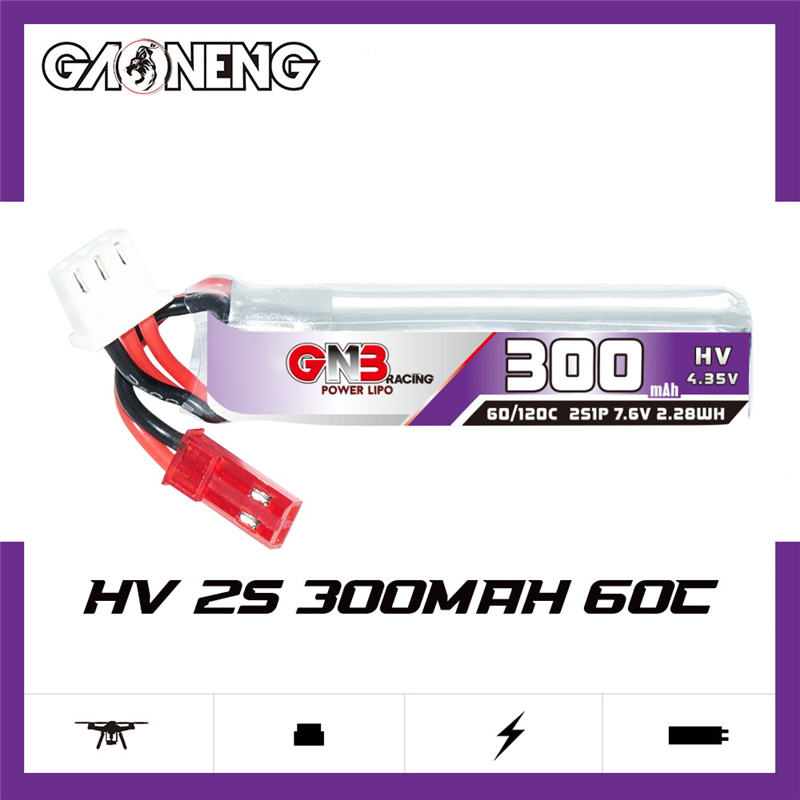 GAONENG GNB 2S 7.6V 300mAh 60C - Drone Battery Plate reseña y precio