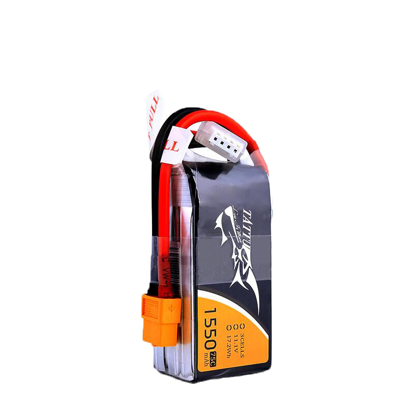 TATTU 3S 11.1V 1550mAh 75C LiP - Drone Battery 3S reseña y precio